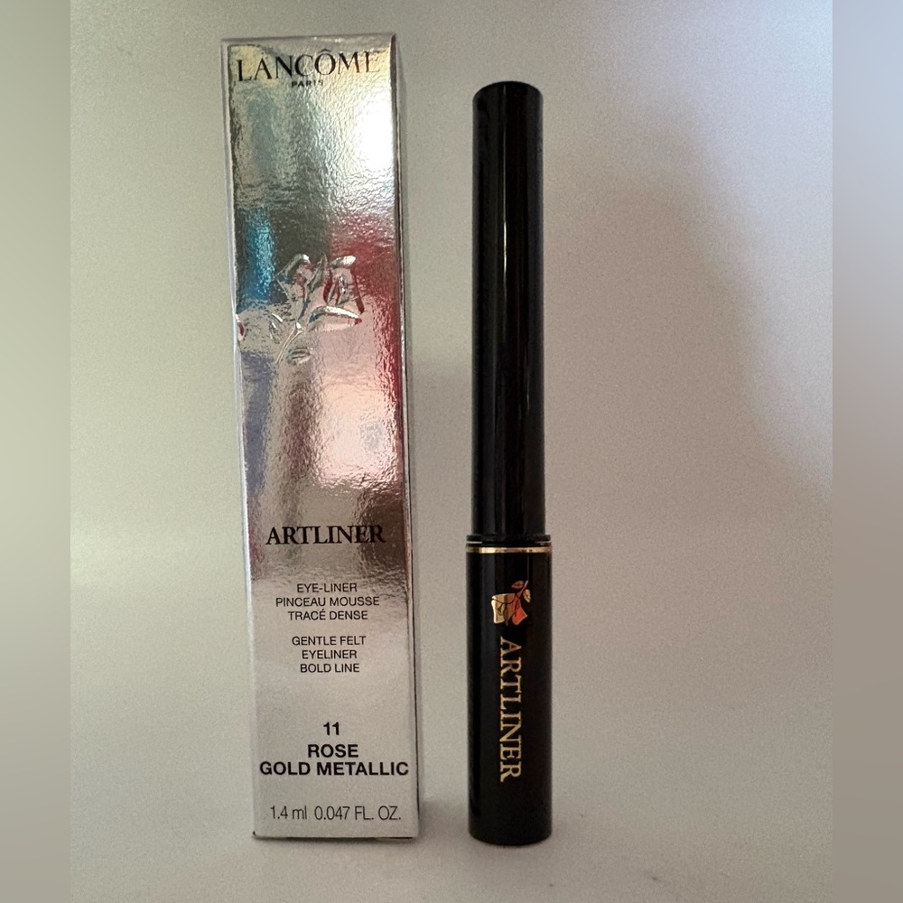 Lancôme Artliner 11 Rose Gold Metallic gentle felt liquid eyeliner